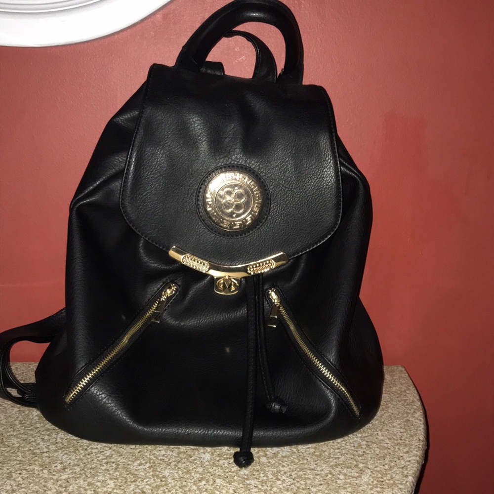 Black backpack
